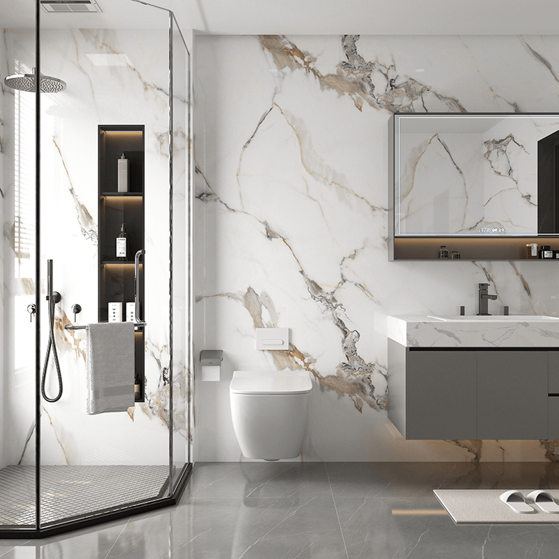 Matt Bronze Carrara 10mm Neptune Panel 1m x 2.4m image